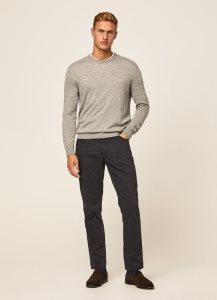 Hackett 5-pocket Regular Fit Långbyxor Herr Marinblå | WGMNQF-157