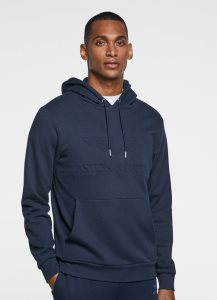 Hackett Amr Logo Hoodie Tröjor Herr Marinblå | MEAKYW-092