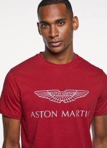 Hackett Amr Maxilogo T-shirt Herr Röda | AFEGSU-629