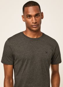 Hackett Basic Embroidered Logo T-shirt Herr | ISLRXN-680