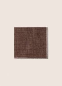 Hackett Linen Handkerchief Slipsar Herr Bruna | EVQJFK-357