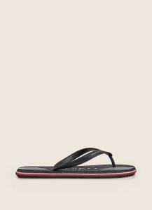 Hackett Logo Flip Flop Herr Svarta | PTCBNH-831