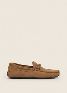 Hackett Mocka Driver Loafers Casual Skor Herr Bruna | DARZNP-086