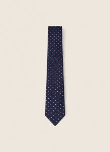 Hackett Polka-dots Print Slipsar Herr Marinblå | GVQEFO-519