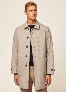 Hackett Reversible Trenchcoat Jacka Herr Olika Färger | GWBRYN-851