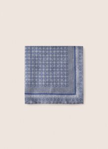 Hackett Silk Handkerchief Slipsar Herr Ljusgrå | YKSBWN-329