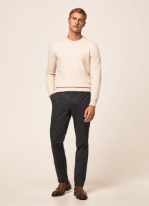 Hackett Slim Fit Chino Långbyxor Herr Marinblå | NRGZVE-163