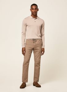 Hackett Slim Fit Jogger Trend Långbyxor Herr Ljusbruna | GPFILD-593