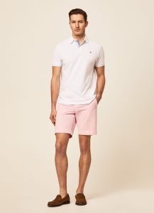 Hackett Slim Fit Shorts Herr Ljusrosa | VTRLSQ-671