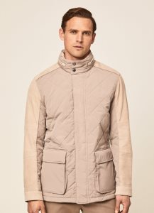 Hackett Vatten Resistant Quiltad Jacka Herr Grå | QDKIUW-965