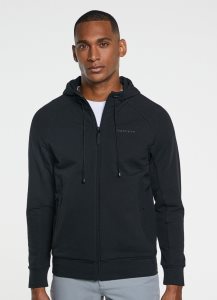 Hackett Zip Hoodie Tröjor Herr Svarta | AVYCNO-419