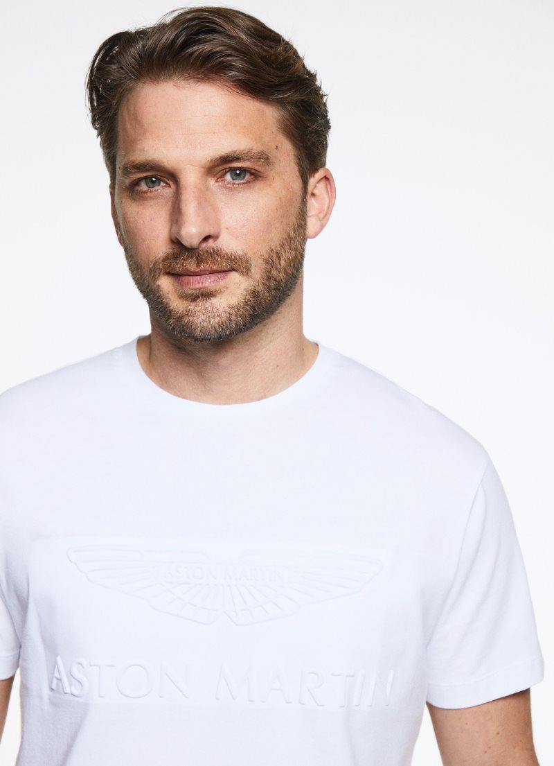 Hackett Amr T-shirt Herr Vita | CZKFON-890