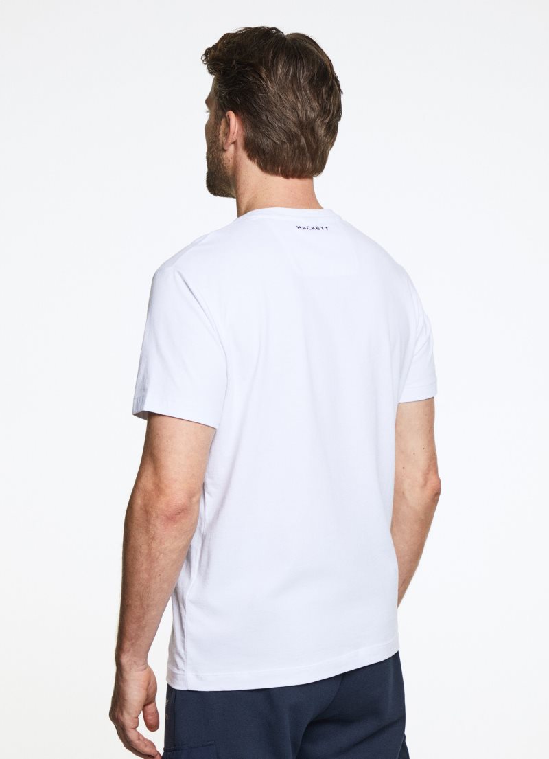 Hackett Amr T-shirt Herr Vita | CZKFON-890