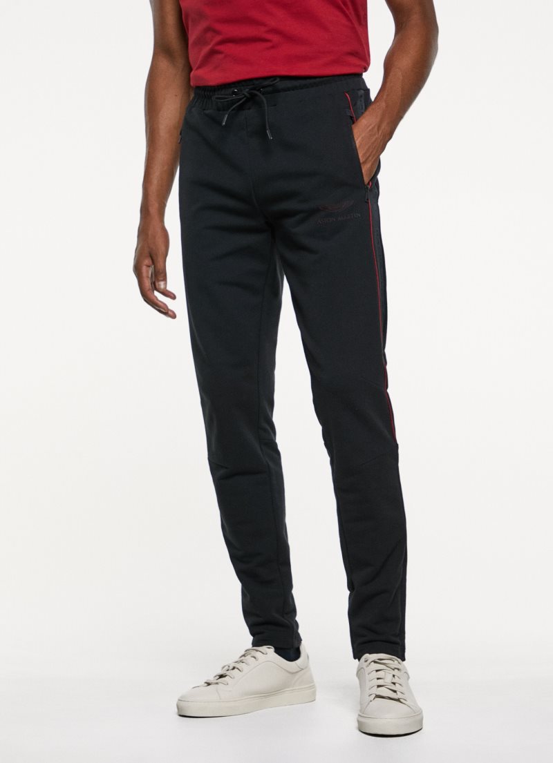 Hackett Basic Tracksuit Bottoms Tröjor Herr Svarta | TONHAK-865