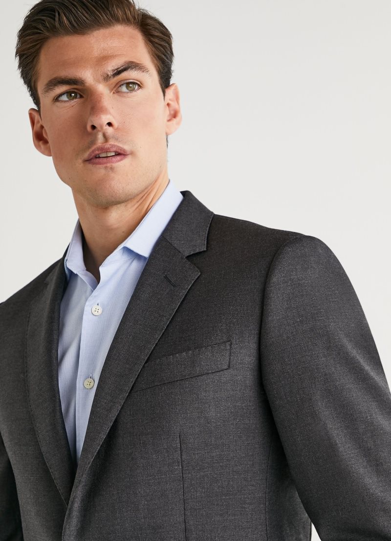 Hackett Blazer In Italian Fabric Blazers Herr Grå | YKHWTO-289