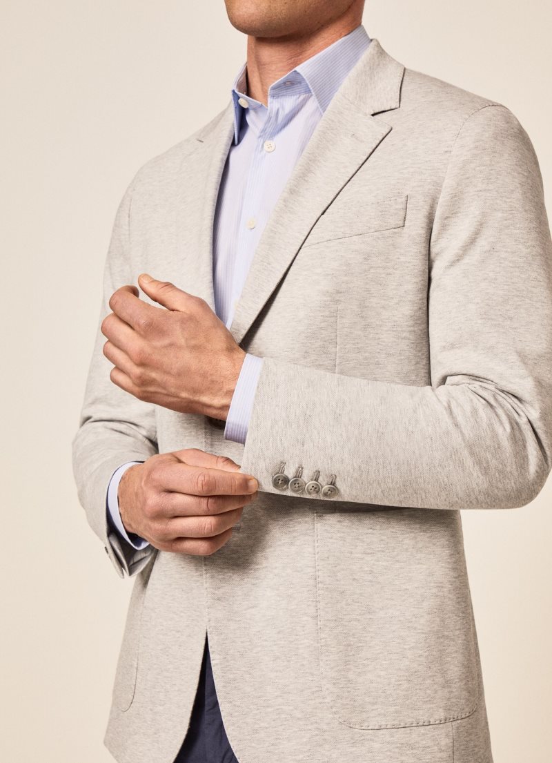 Hackett Blazer With Detachable Waistcoat Blazers Herr Ljusgrå | AZRWJS-596