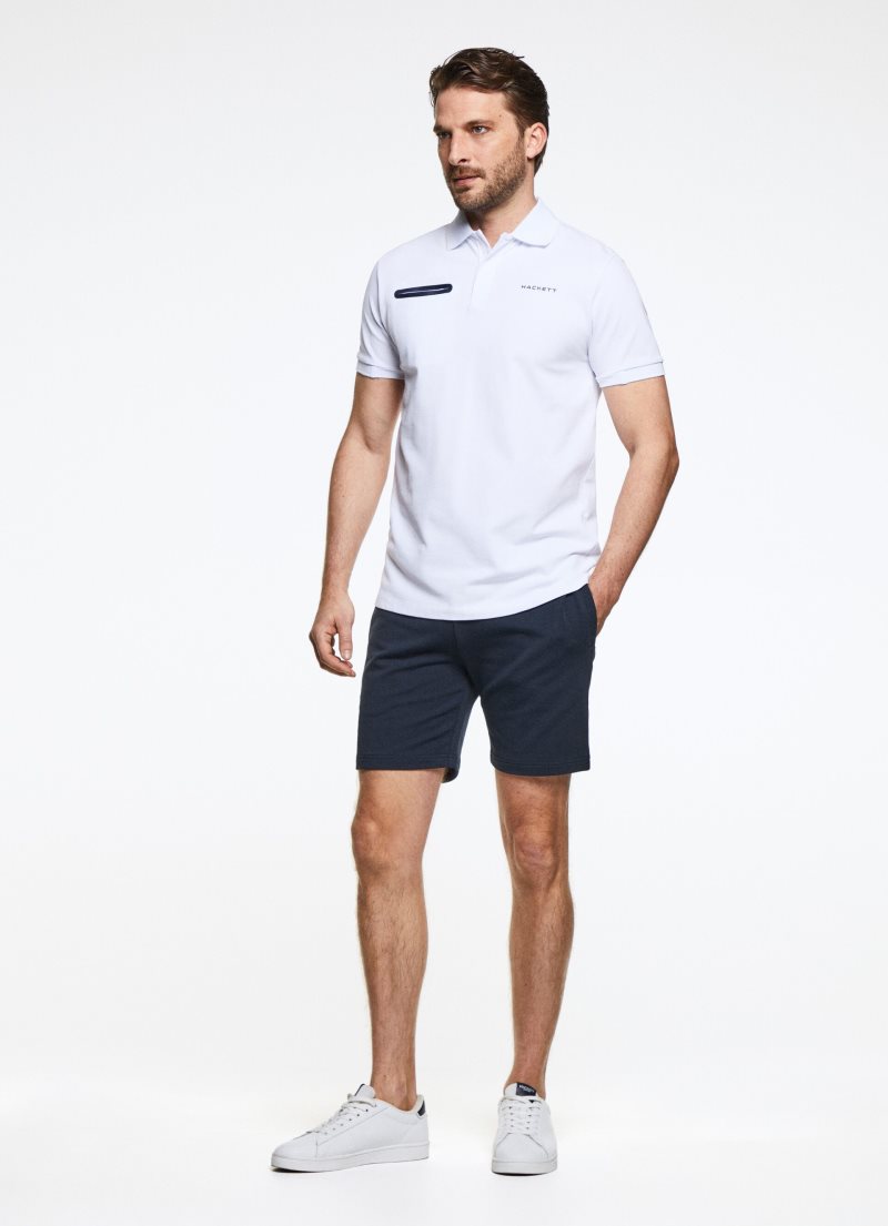 Hackett Bomull Jogger Shorts Tröjor Herr Marinblå | MILQPA-587