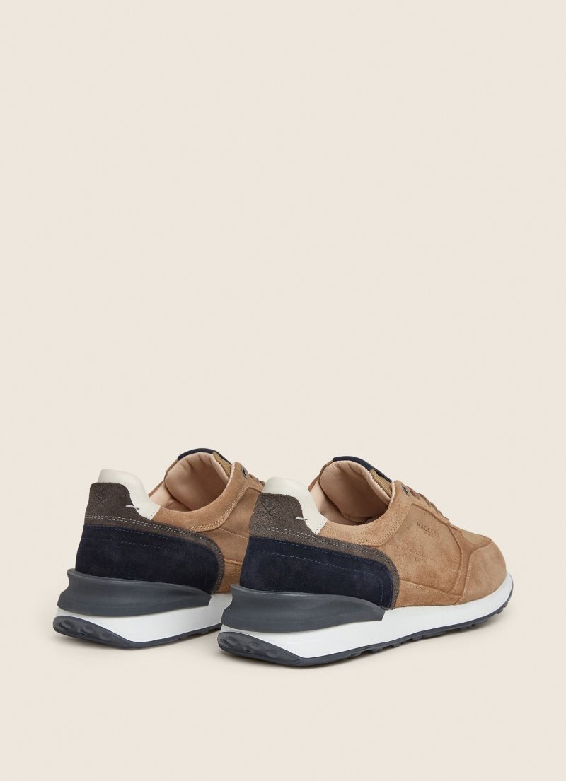 Hackett Combined Mocka Sneakers Träningsskor Herr Bruna | VLTEFC-571