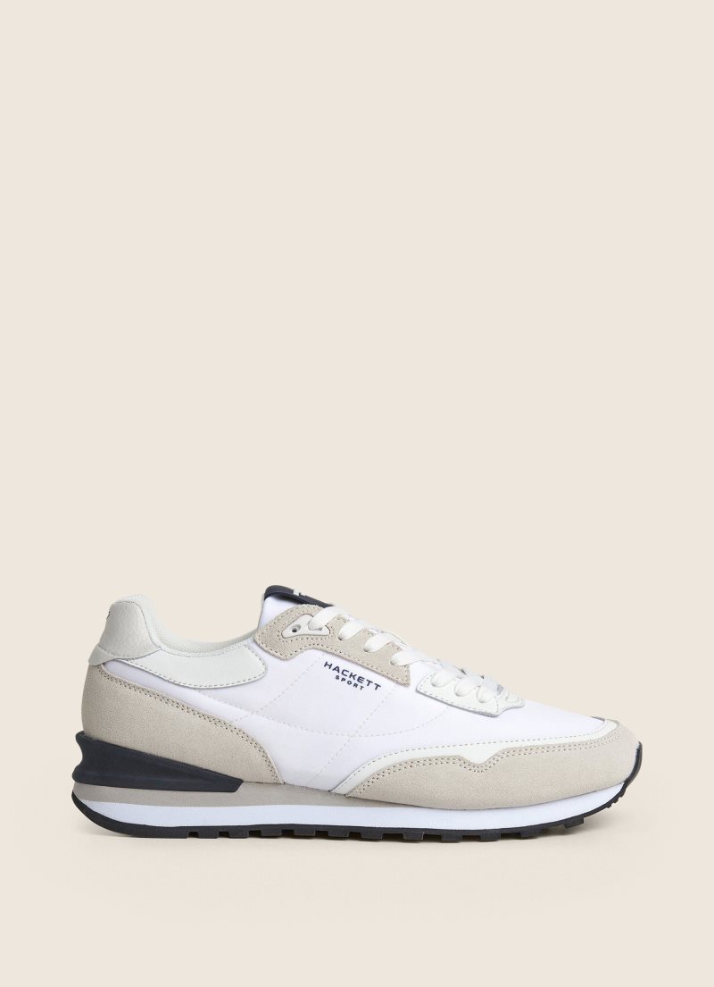 Hackett Combined Sneakers Casual Skor Herr Vita | ALENIC-731