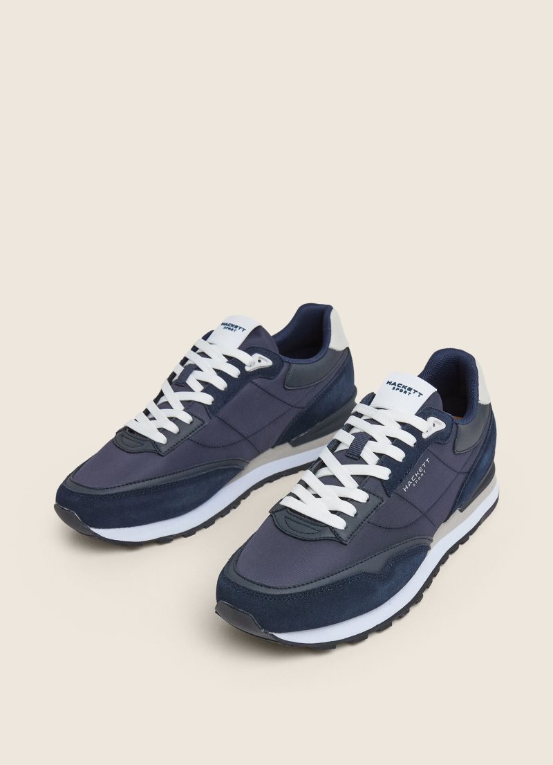 Hackett Combined Sneakers Casual Skor Herr Marinblå | HJZAEC-086