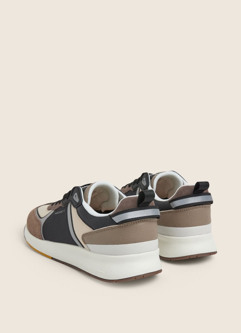 Hackett Combined Sneakers Casual Skor Herr Bruna | RJWBYZ-931