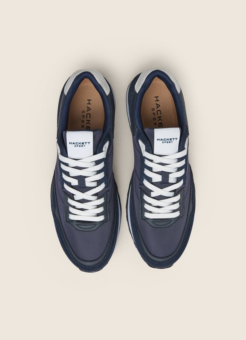 Hackett Combined Sneakers Träningsskor Herr Marinblå | JLRCIT-041