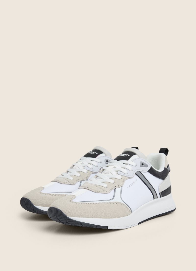 Hackett Combined Sneakers Träningsskor Herr Vita | NBHEGJ-186