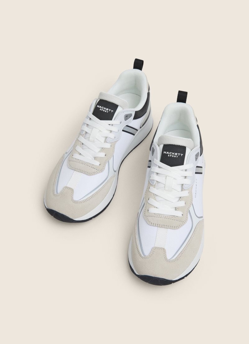 Hackett Combined Sneakers Träningsskor Herr Vita | NBHEGJ-186