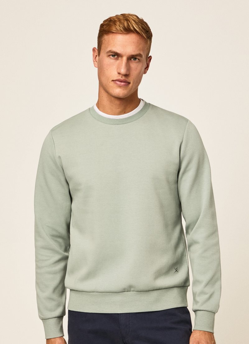 Hackett Crew Neck Jumper Tröjor Herr | QOKSVU-250