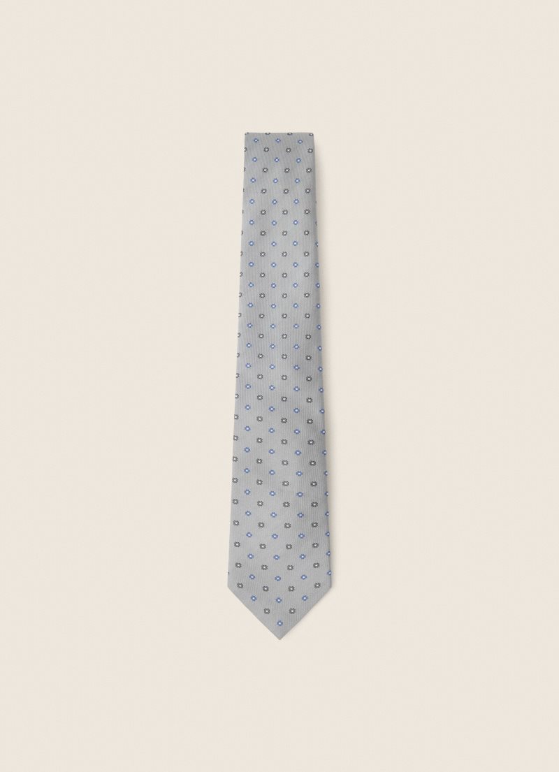 Hackett Diamonds Print Slipsar Herr Marinblå | PYBVIQ-564