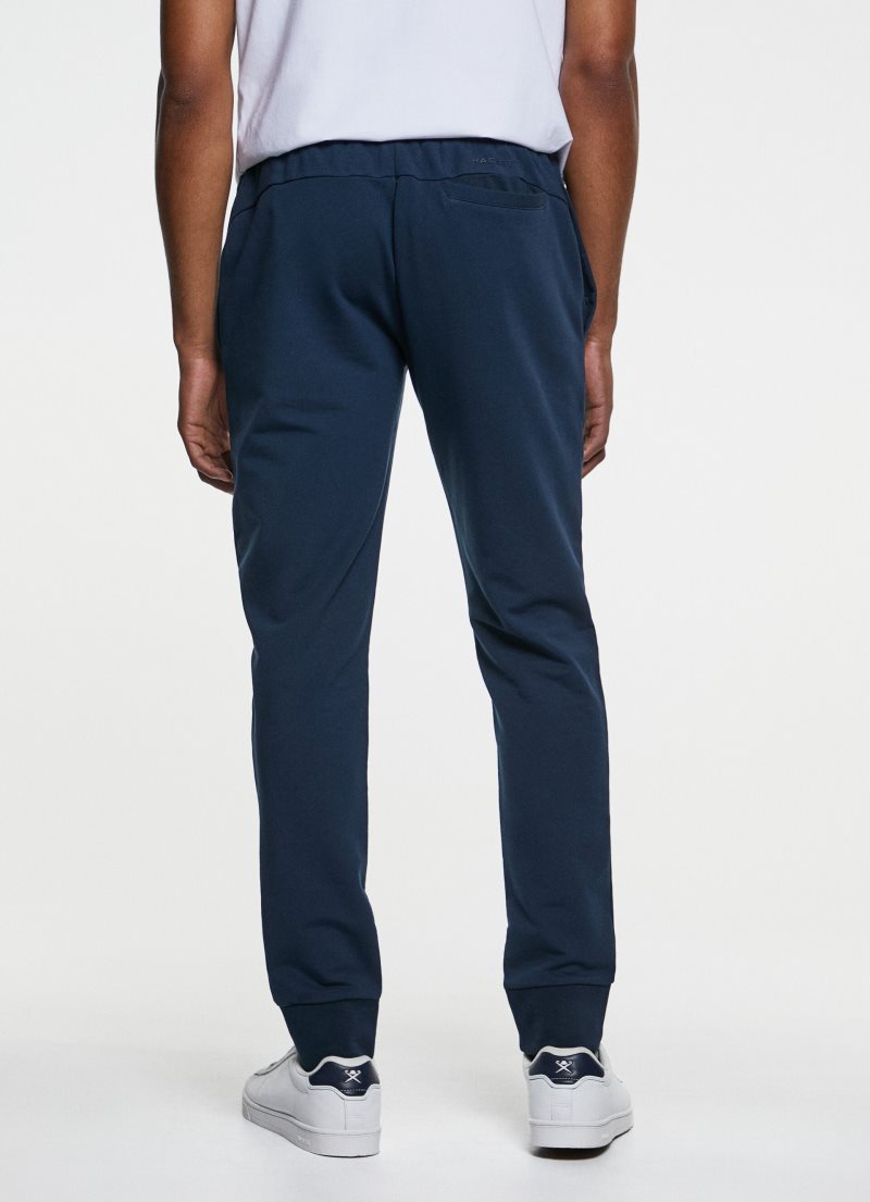 Hackett High Relief Logo Joggers Tröjor Herr Marinblå | JYLFQZ-457