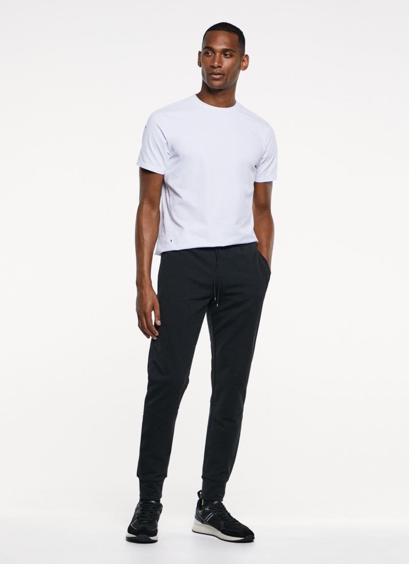 Hackett Hybrid Jogger Pants Långbyxor Herr Svarta | IATLHP-479