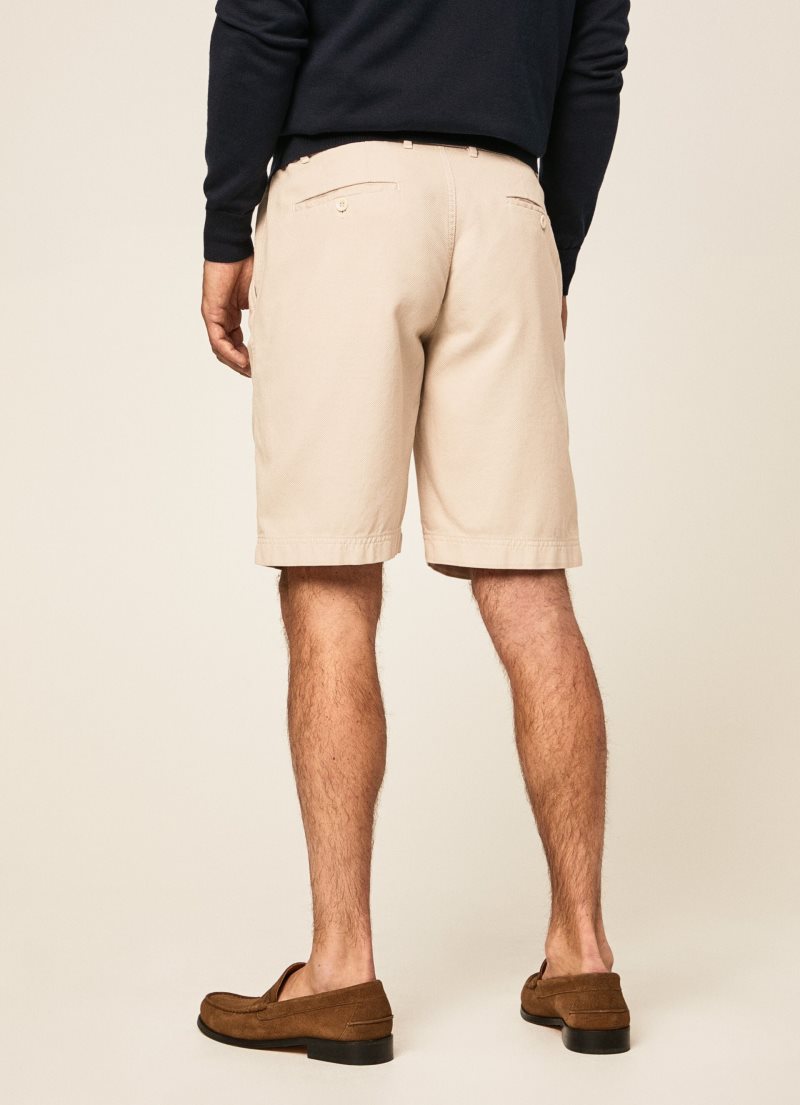 Hackett Klassiska Fit Pique Shorts Herr | BTHKSM-621