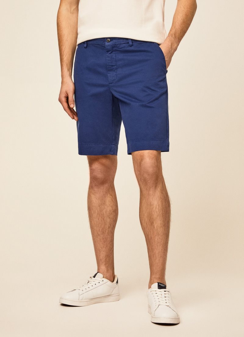 Hackett Klassiska Fit Shorts Herr Blå | OCTPXS-541