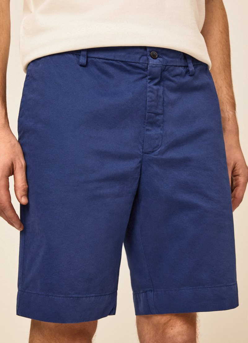 Hackett Klassiska Fit Shorts Herr Blå | OCTPXS-541