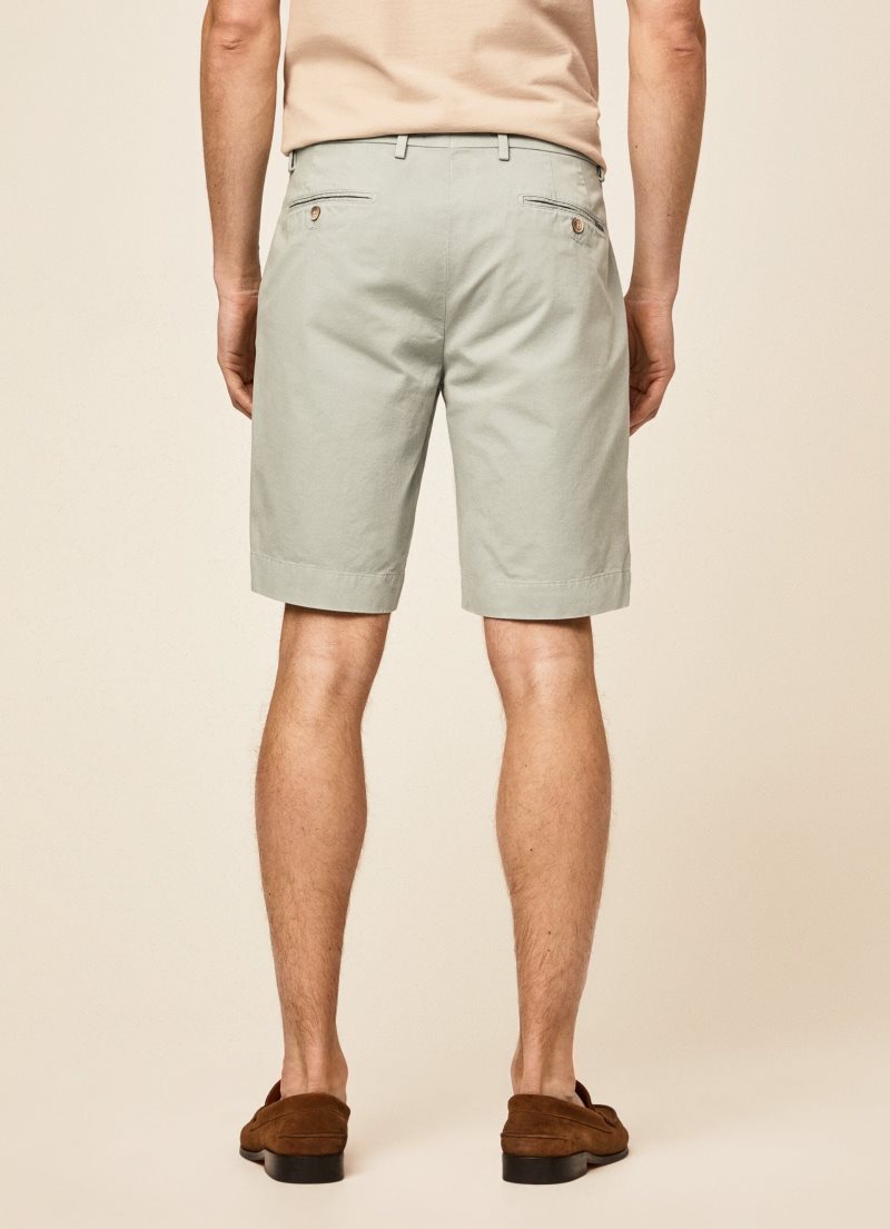 Hackett Klassiska Fit Shorts Herr Gröna | JOAUFZ-315