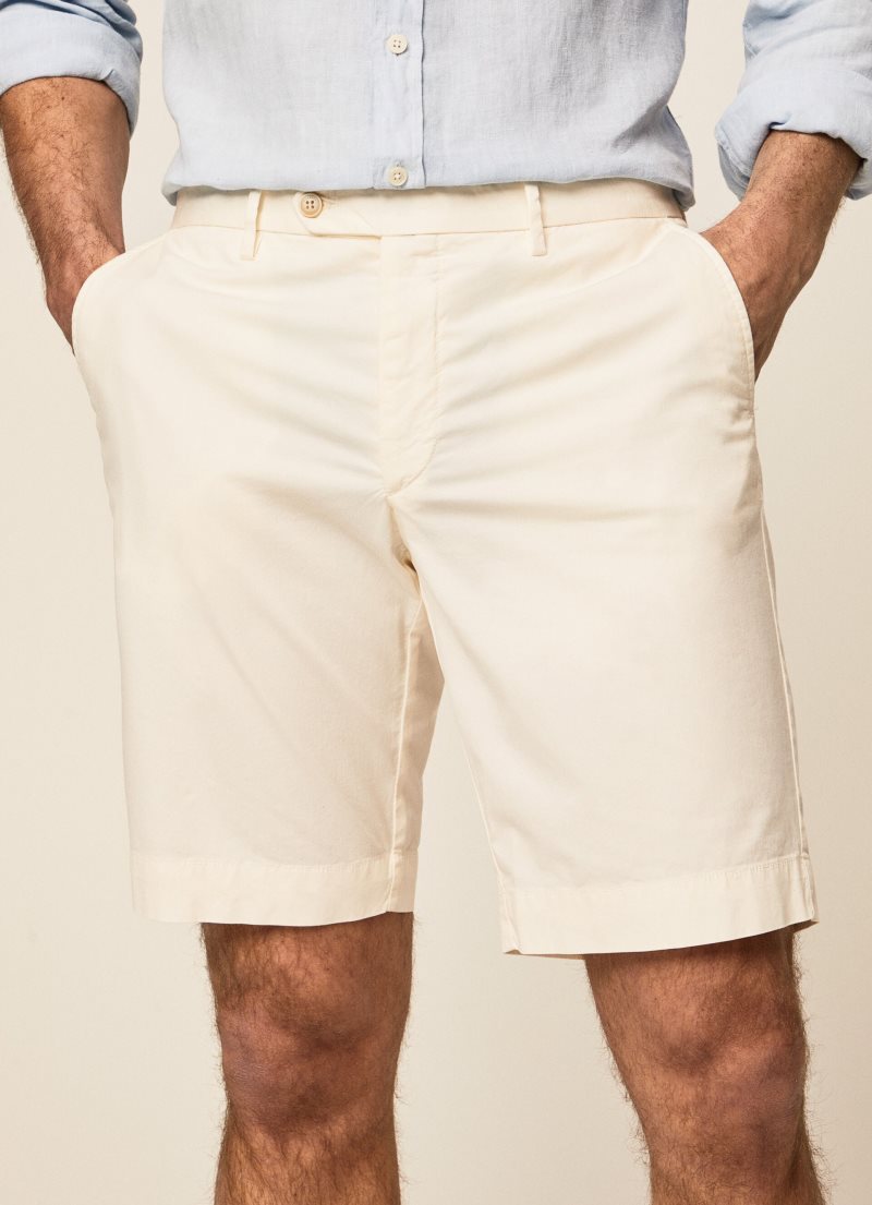 Hackett Klassiska Fit Shorts Herr Vita | SLBTEI-853