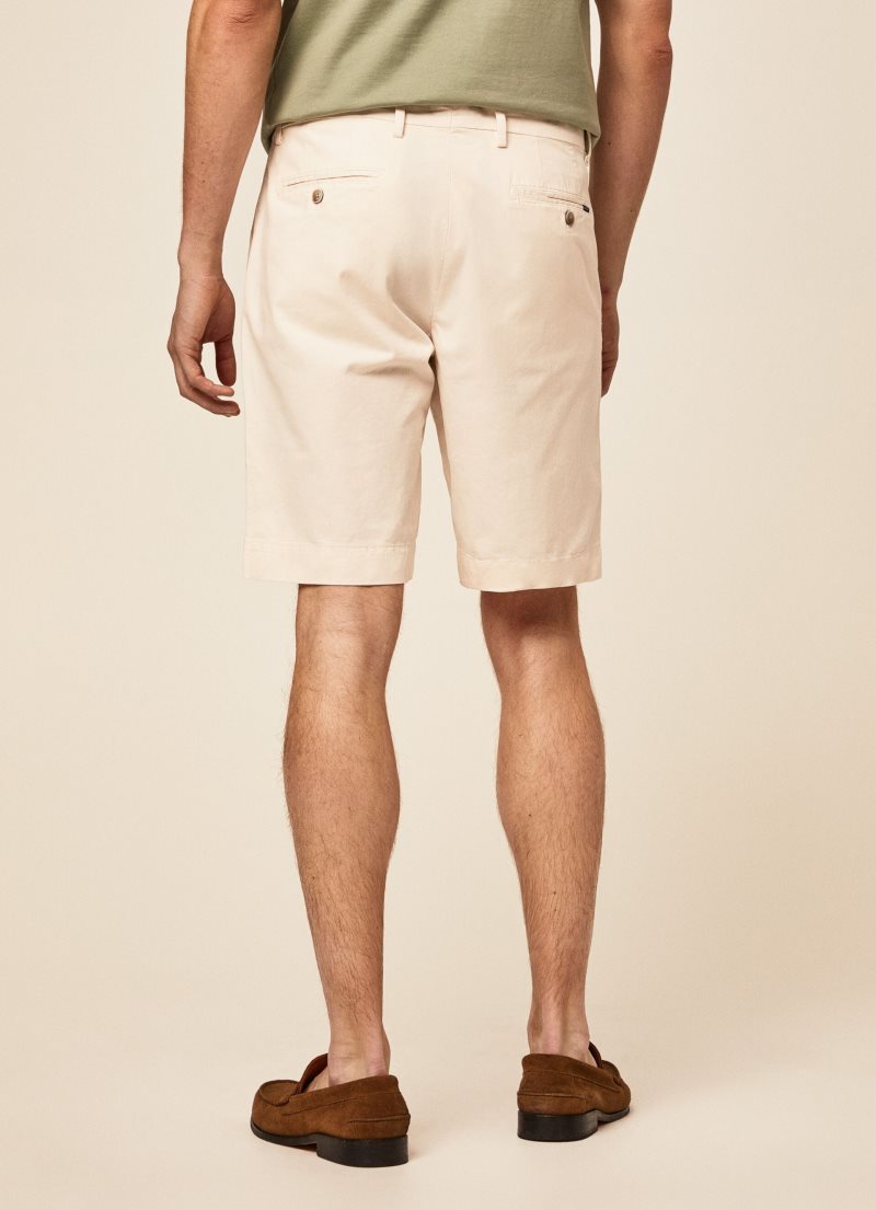 Hackett Klassiska Fit Shorts Herr Vita | UVRMWX-352