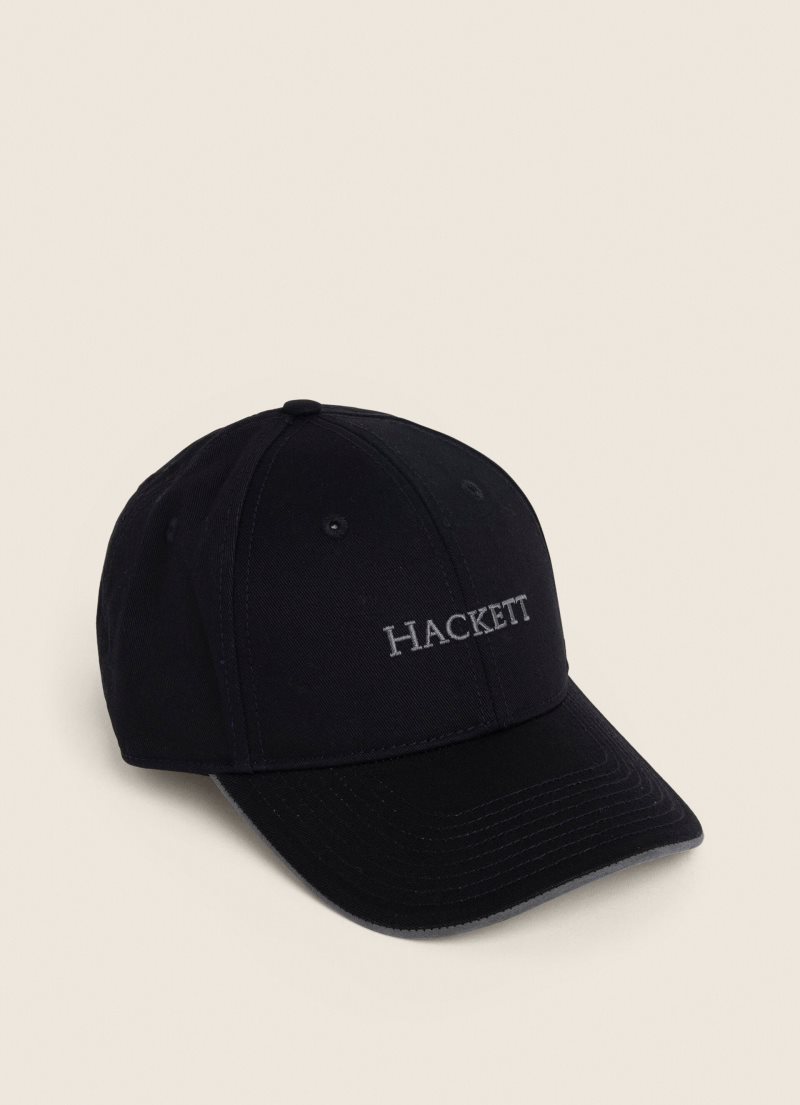 Hackett Logo Baseball Kepsar Herr Grå | UBCDRA-258