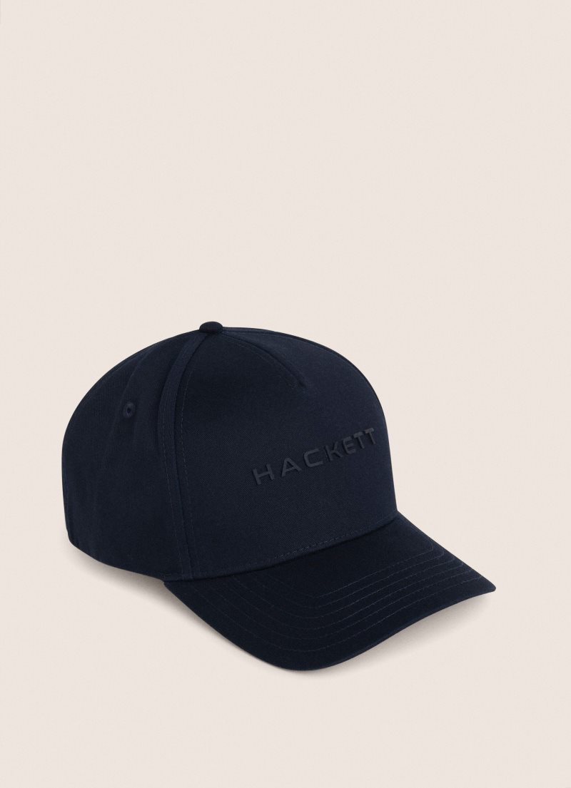 Hackett Logo Baseball Kepsar Herr Marinblå | ZDCFNR-356