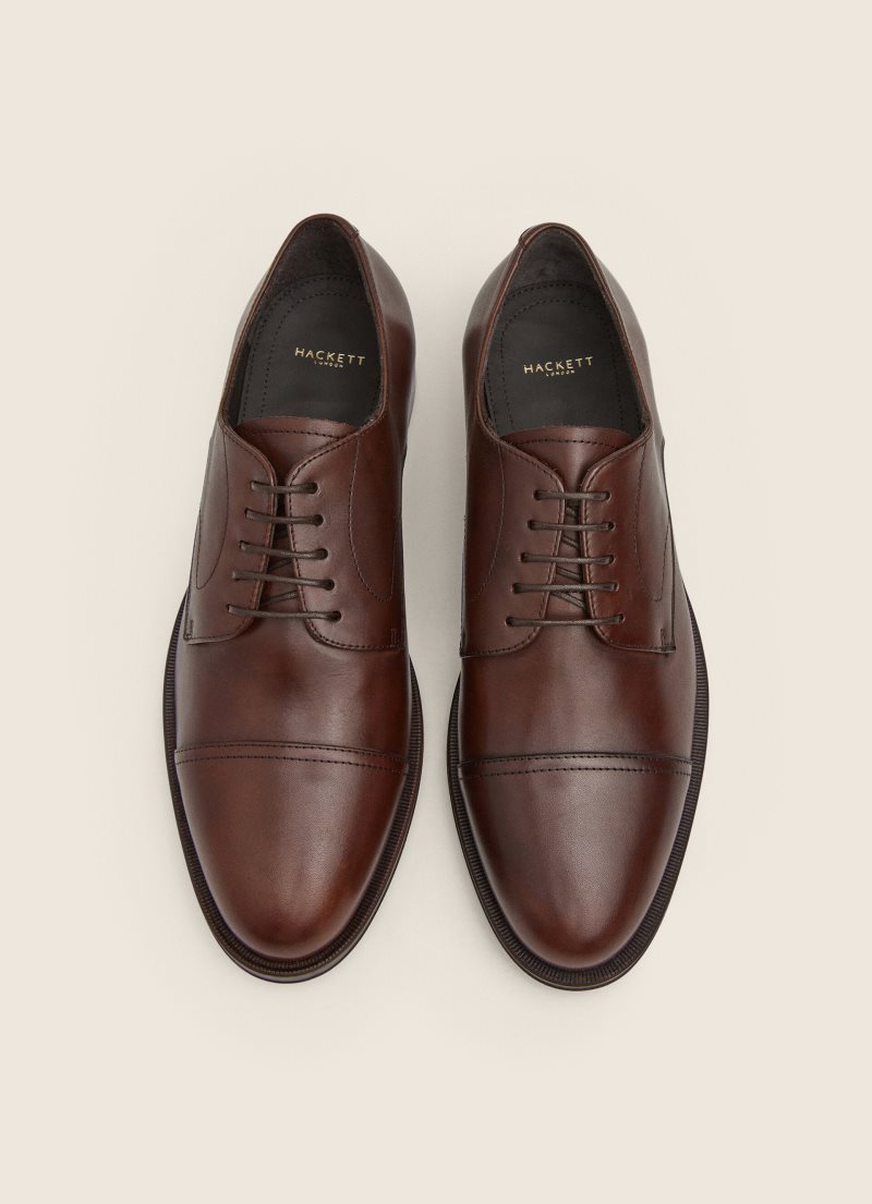 Hackett Läder Blucher Formal shoes Herr Bruna | GFOKIX-059