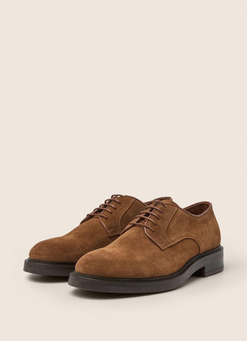 Hackett Mocka Brogue Casual Skor Herr Bruna | VCBJIE-910