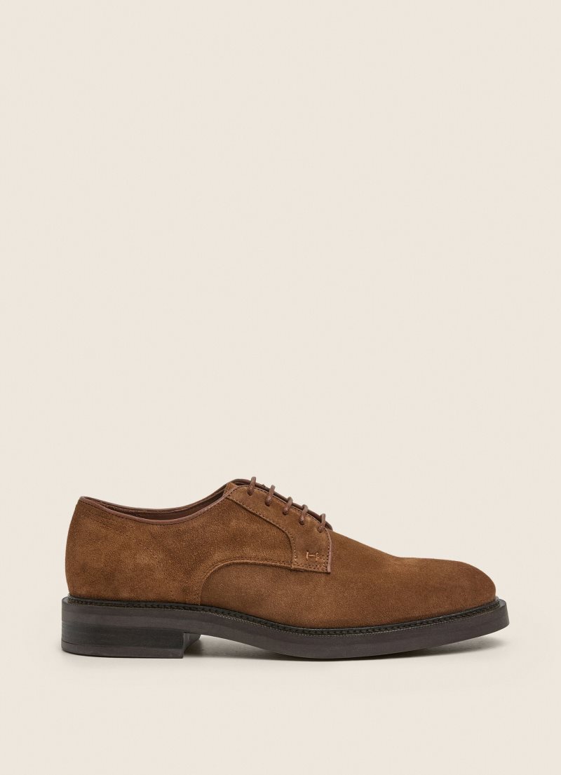 Hackett Mocka Brogue Casual Skor Herr Bruna | VCBJIE-910