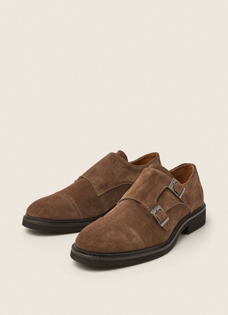 Hackett Mocka Double Monk Formal shoes Herr | SBYLQX-128