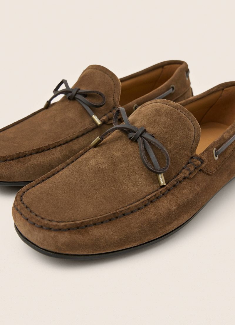 Hackett Mocka Driver Loafers Casual Skor Herr | KPVZLI-340