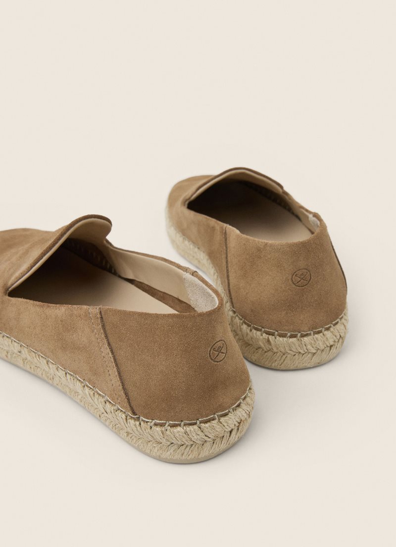 Hackett Mocka Espadrille Herr Bruna | LBSUHX-235