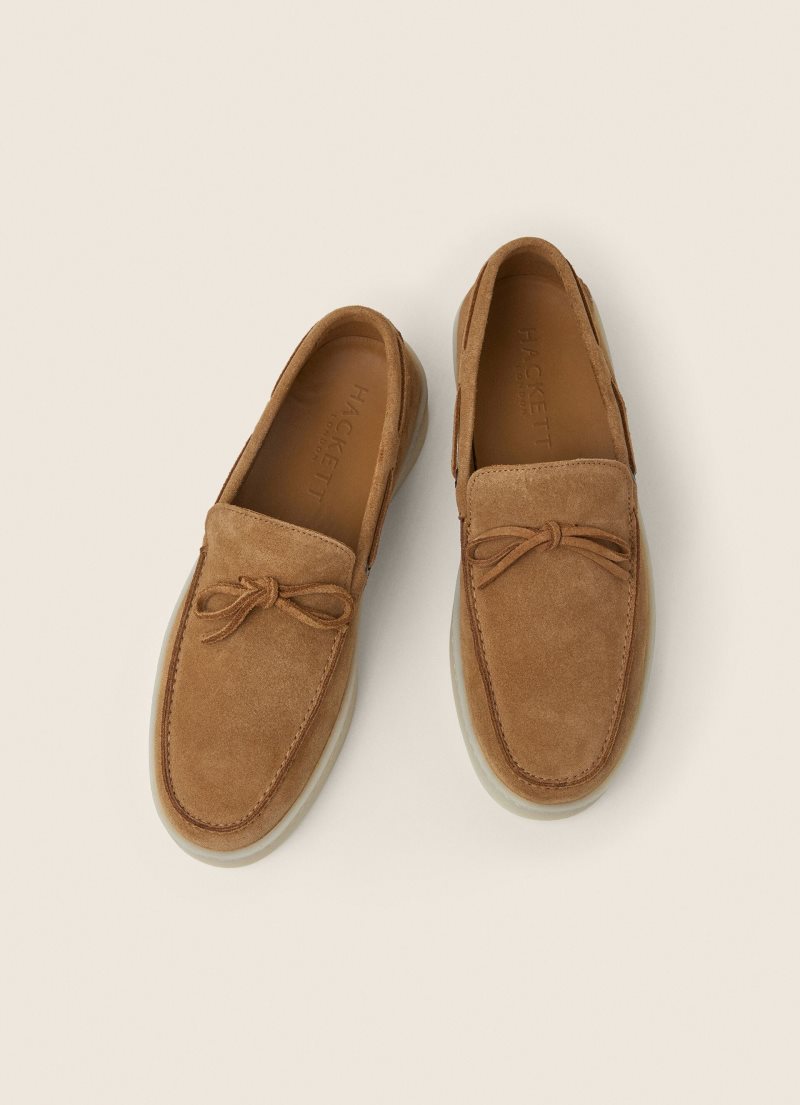 Hackett Mocka Loafers Casual Skor Herr Bruna | FCPQNS-617