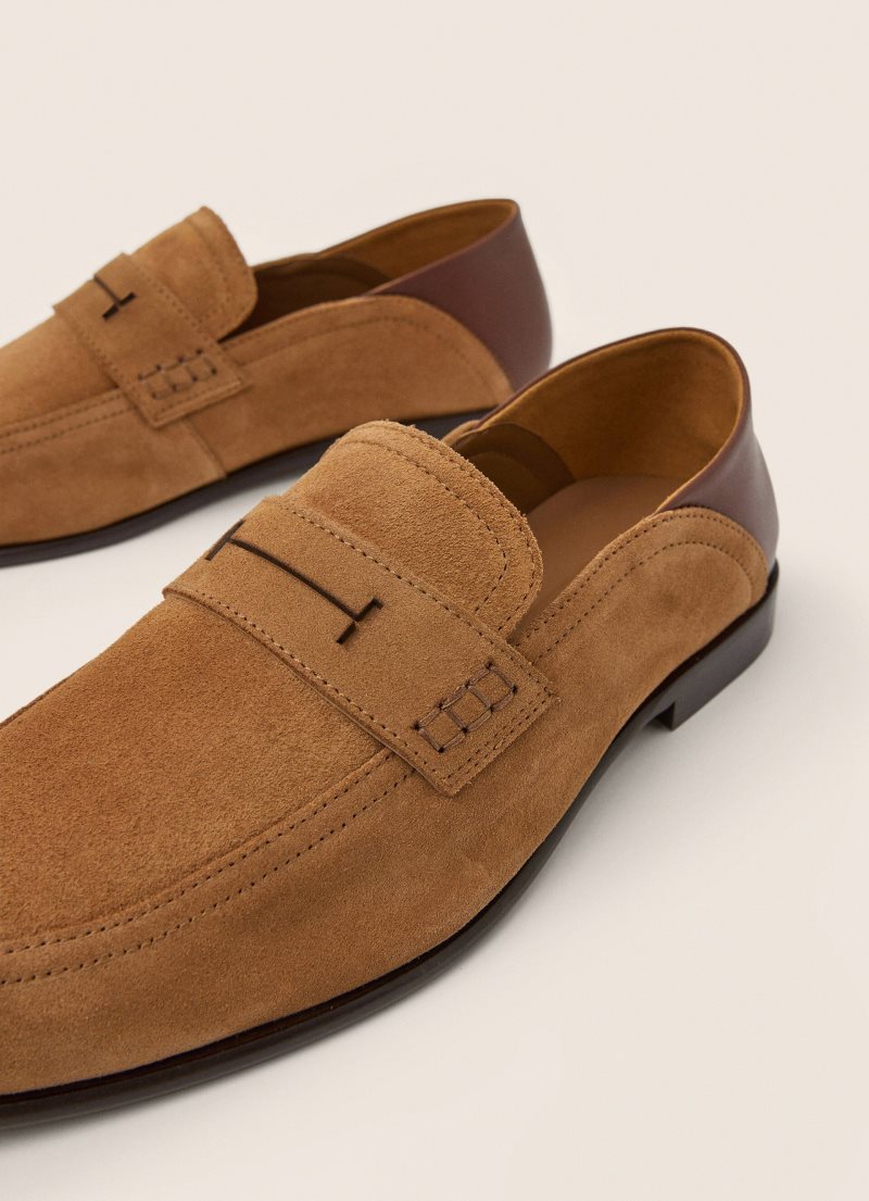 Hackett Mocka Loafers Casual Skor Herr Bruna | SMWAYF-298