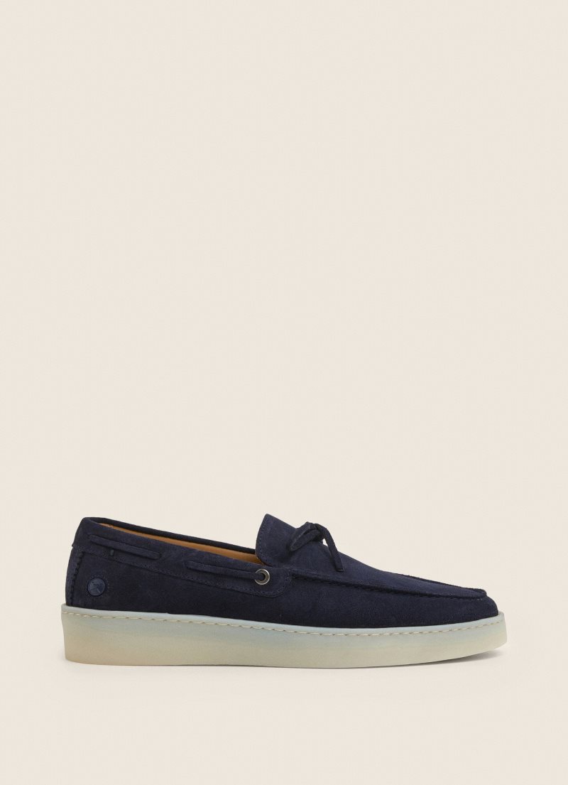 Hackett Mocka Loafers Casual Skor Herr Marinblå | MNVCYI-863