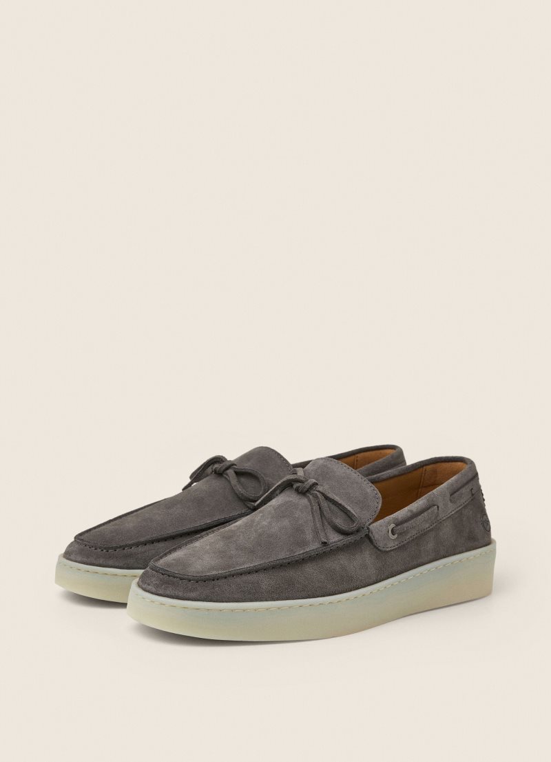 Hackett Mocka Loafers Casual Skor Herr Mörkgrå | WDGXVT-728